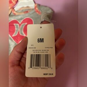 Hurley baby girls outfit